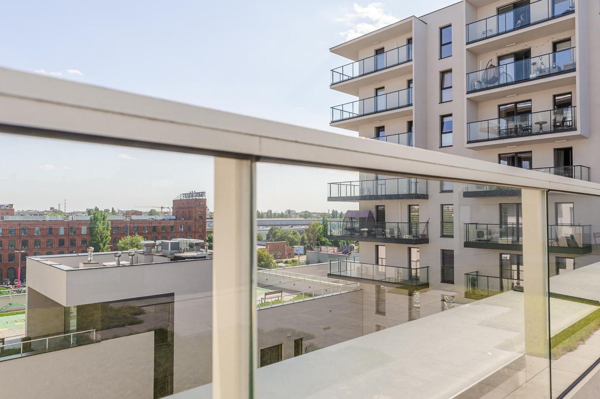 Lumina Apartments With Parking, Balcony Lodz Kültér fotó