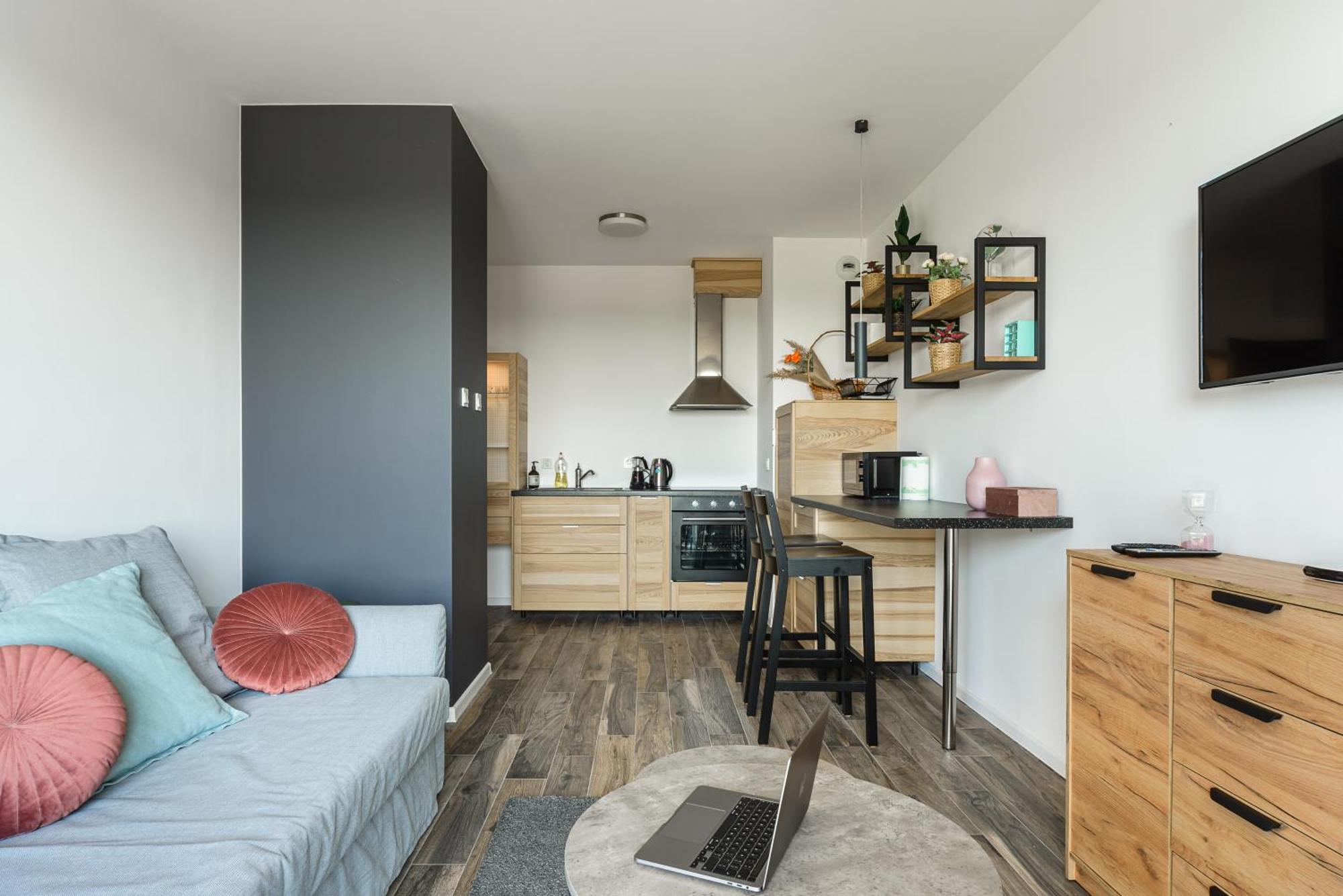 Lumina Apartments With Parking, Balcony Lodz Kültér fotó